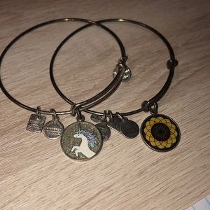 Alex and Ani - unicorn and sunflower